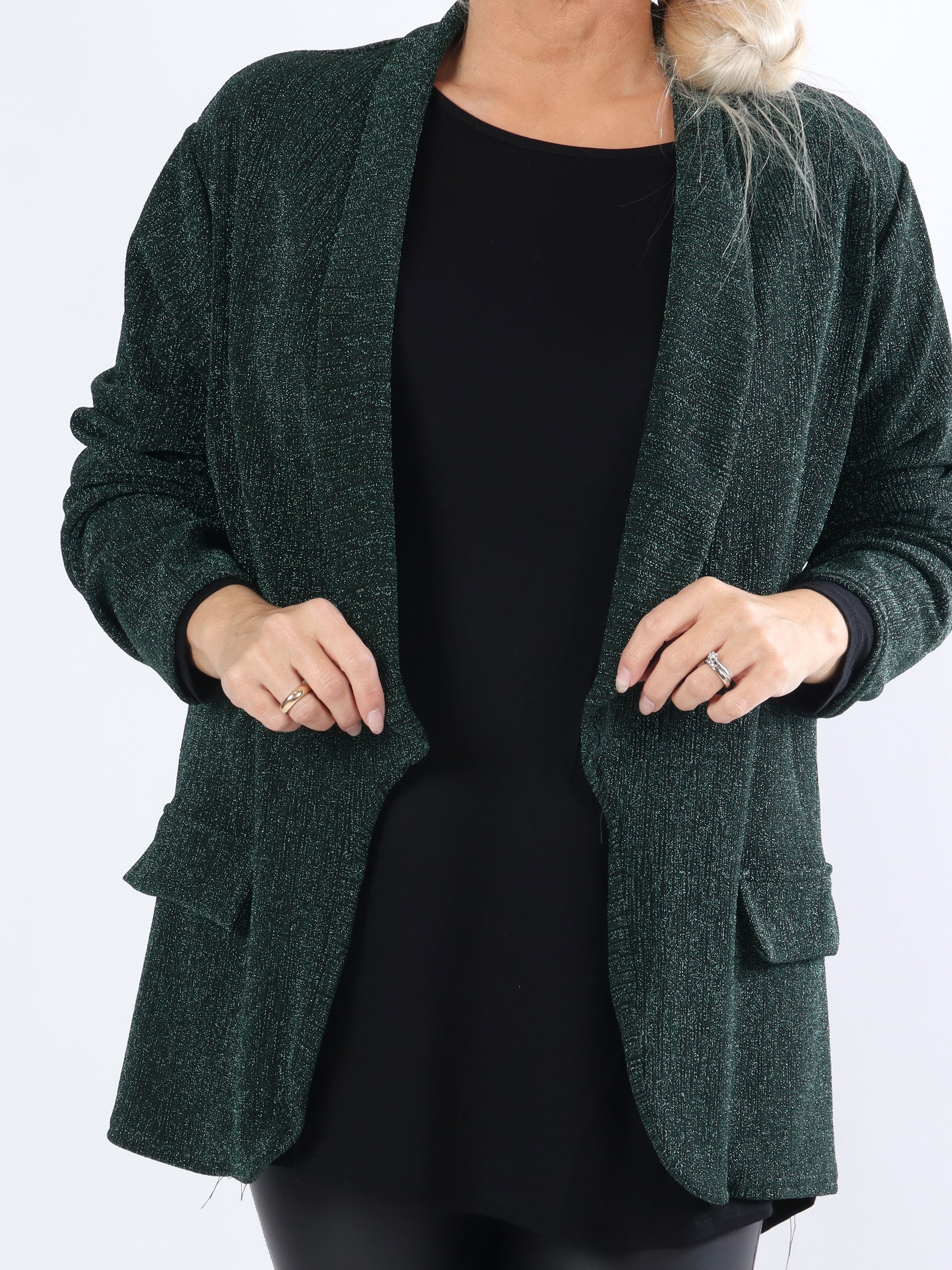 Misa - Let blazer i glimmerstof